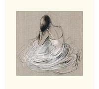 L' Arte Gruppo Hazel Bowman (Matinee) - Formato 40 x 40 cm, Carta, Multicolore, 40 x 40 x 1.3 cm