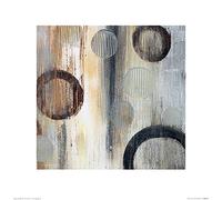 L' Arte Gruppo Irena Orlov (Abstraction II) - Stampa Artistica 40 x 40 cm, Carta, Multicolore, 40 x 40 x 1.3 cm