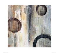 L' Arte Gruppo Irena Orlov (Abstraction II) - Stampa Artistica 60 x 60 cm, Carta, Multicolore, 60 x 60 x 1.3 cm