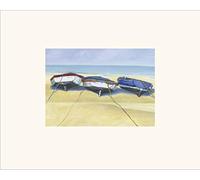 L' Arte Gruppo Jane Hewlett (Spiaggia Barche, ST Ives) - Formato 24 x 30 cm, Carta, Multicolore, 24 x 30 x 1.3 cm