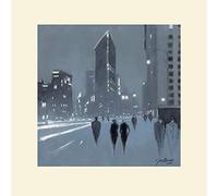 L' Arte Gruppo Jon Barker (Il Flatiron Building, New York) - Formato 40 x 40 cm, Carta, Multicolore, 40 x 40 x 1.3 cm
