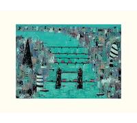 L' Arte Gruppo Lee Mccarthy (London Eye) - Formato 30 x 40 cm, Carta, Multicolore, 30 x 40 x 1.3 cm