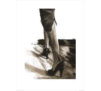 L' Arte Gruppo Little Black Dress IV Janel Eleftherakis Stampa Artistica, Carta, Multicolore, 60 x 80 x 1.3 cm