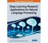 L. Ashok Kumar Deep Learning Research Applications for Natural Langu (Tascabile)