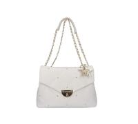 L' Atelier du Sac - Borsa shopper Holi in ecopelle, bianco perla (11 X 31 X 22 cm)