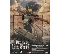 L'Attacco Dei Giganti Vol.2 Limited Edition (Box 2 Br) (Blu-ray) Cartoni Animati