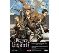 L'Attacco Dei Giganti Vol.4 (Box 2 Br) (Blu-ray) Cartoni Animati