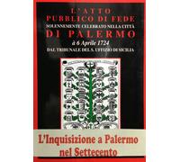 L’ATTO PUBBLICO DI FEDE SOLENNEMENTE CELEBRATO NELLA CITTA’ DI PALERMO nel 1724