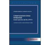 L' autorizzazione unica ambientale. Analisi operativa del DL 59/13