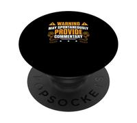 L"avvertimento può fornire spontaneamente un commento a Sportscaster PopSockets PopGrip Adesivo