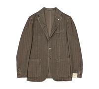 L.B.M. 1911 - Eleganza senza tempo in Alpaca Check - - Jackets - Uomo - Marrone - M
