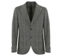 L.B.M. 1911, ,Jackets ,Uomo ,Grigio ,XL Blazer Grigio in Lana Principe di Galles