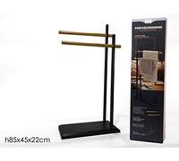 L.BAGNO P/ASCIUGAMANI 2 POSTI BAMBOO