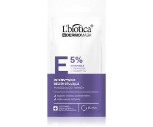 L’biotica DermoMask E 5% maschera rigenerante intensa per il viso 8 ml