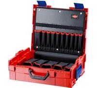 Knipex 00 21 19 LB cassetta per attrezzi Nero, Blu, Rosso Acrilonitrile butadiene stirene (ABS) [00 LB]