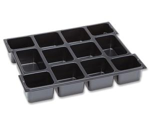 L-BOXX 1000010126 - Inserto per minuteria, 12 scomparti, 102, grigio