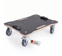 L-BOXX - Carrello con piastra serigrafica, per Bosch Sortimo L-BOXX | Carrello con 4 ruote girevoli e freno di stazionamento, compatibile con sistema L-BOXX (serigrafia)