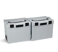 L-BOXX L Box 374 - Scatola porta attrezzi portatile, 2 pezzi