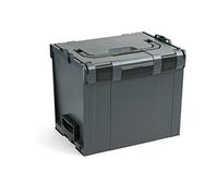 L-BOXX L BOXX 374 - Cassetta degli attrezzi professionale L-BOXX 374, sistema innovativo di trasporto, cassetta degli attrezzi in plastica vuota | organizer ideale | L BOXX