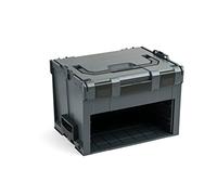 L-BOXX LS-Boxx 306 - Set di Valigette per Attrezzi in Antracite, Innovativo Sistema di Trasporto, Cassetta Degli Attrezzi Vuota, Compatibile