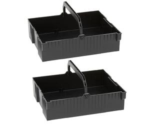 L-BOXX - Set di 2 inserti di fissaggio per cassetta degli attrezzi L-BOXX LBOXX 238 e L BOXX 374 | Solo per la vecchia generazione - non si adatta alla nuova serie L-BOXX G4