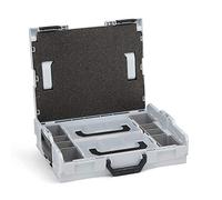 L-BOXX Sortimo 102 | con set di 2 x mini | misura 1 in grigio chiaro | Cassetta degli attrezzi piccola vuota | Scatola ideale per riporre gli attrezzi