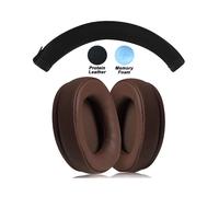(L Brown Combo) Cuscinetti auricolari di ricambio per cuffie OneOdio A70 A71, paraorecchie in morbido