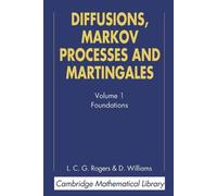 L. C. G. Rogers Diffusions, Markov Processes, and Martingales: Volum (Tascabile)