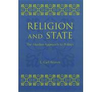 L. Carl. Brown Religion and State (Tascabile)