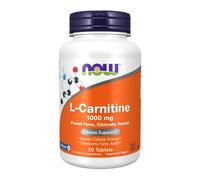 NOW Foods L-Carnitine 1000mg 50 tablets NOW0067