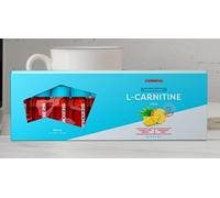 L Carnitina 20 fiale da 10 ml multi gusti no aspartame o coloranti (ananas)