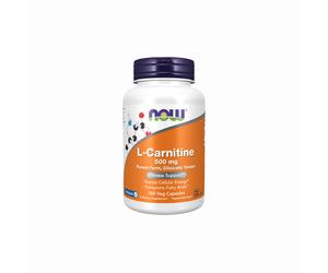 L-Carnitina 500 mg 180 Capsule Vegetali Now Foods