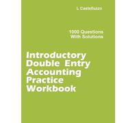 L Castelluzzo Introductory Double Entry Accounting Practice W (Copertina rigida)