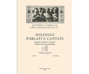 L. CIRIACO - SOLFEGGI PARLATI E CANTATI 2° CORSO