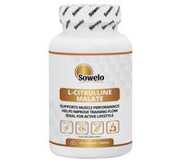 L-Citrullina Malato 1000mg - Compresse - Pompa Muscolare & Pre-Workout - Sowelo