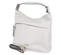 L.Credi borsa a tracolla Maite Hobo Bag Light Gray avorio