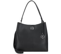 L.CREDI Borsa a mano 'Filippa' nero / argento, Taglia One Size