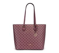 L.Credi borsa shopper Filiberta Shopper Cherry Shade bordeaux