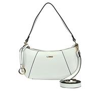 L.CREDI Hobo-Bag MICHAELA - Borsa a tracolla da donna, 25 x 6 x 15 cm, bianco