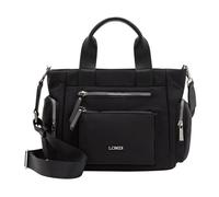 Camicia da donna casual, bohémien, con scollo a V, a maniche corte, Nero , Taglia unica