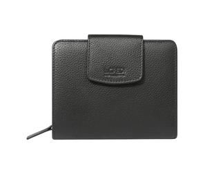 L.Credi Portafoglio Maranello in pelle 12,5 cm nero