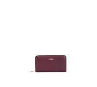 L.Credi portafoglio Perla Zip Around Wallet Cherry Shade mirtillo