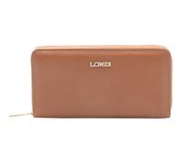 L.Credi portafoglio Perla Zip Around Wallet Cognac marrone chiaro