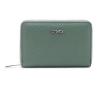L.Credi portafoglio Perla Zip Around Wallet Deep Green verde