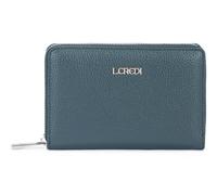 L.Credi portafoglio Perla Zip Around Wallet Night Sea grigio cadetto