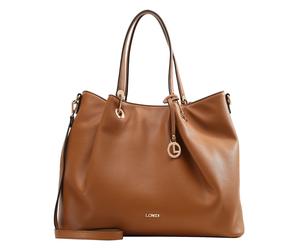 L.CREDI Shopper Ebony Shopper Cognac