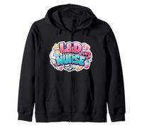 L&D - Personale Infermieristico da Donna Carino Felpa con Cappuccio