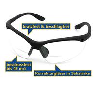 L+D Upixx LETTURA Bifocal 26702SB-3 - Occhiali protettivi DIN EN 166