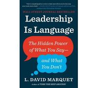 L. David Marquet Leadership Is Language (Copertina rigida)