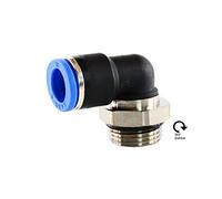 L della cassa Raccordo con filettatura maschio connettore ad angolo, pneumatico ad aria compressa